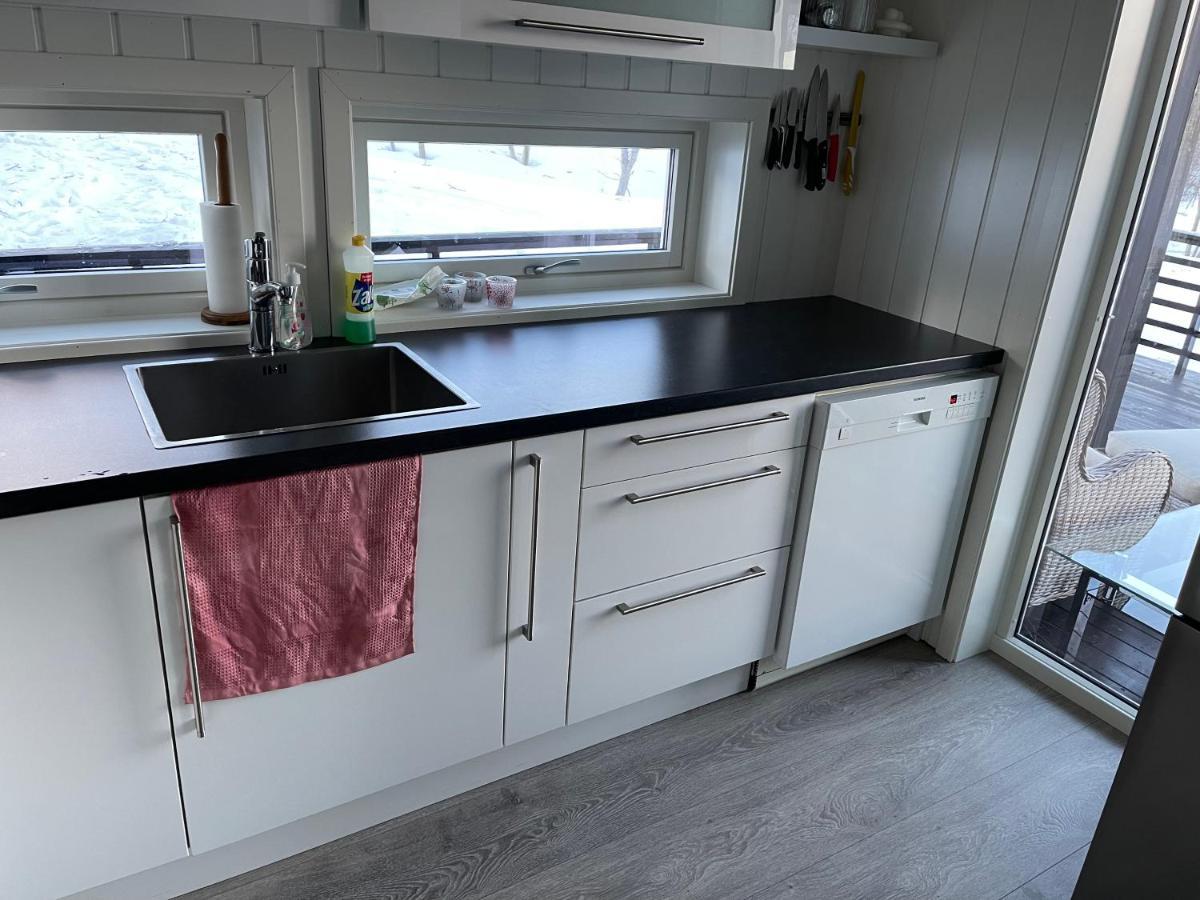 Aurora Woods Villa Skjervoy Luaran gambar